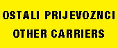 OSTALI PRIJEVOZNICI
